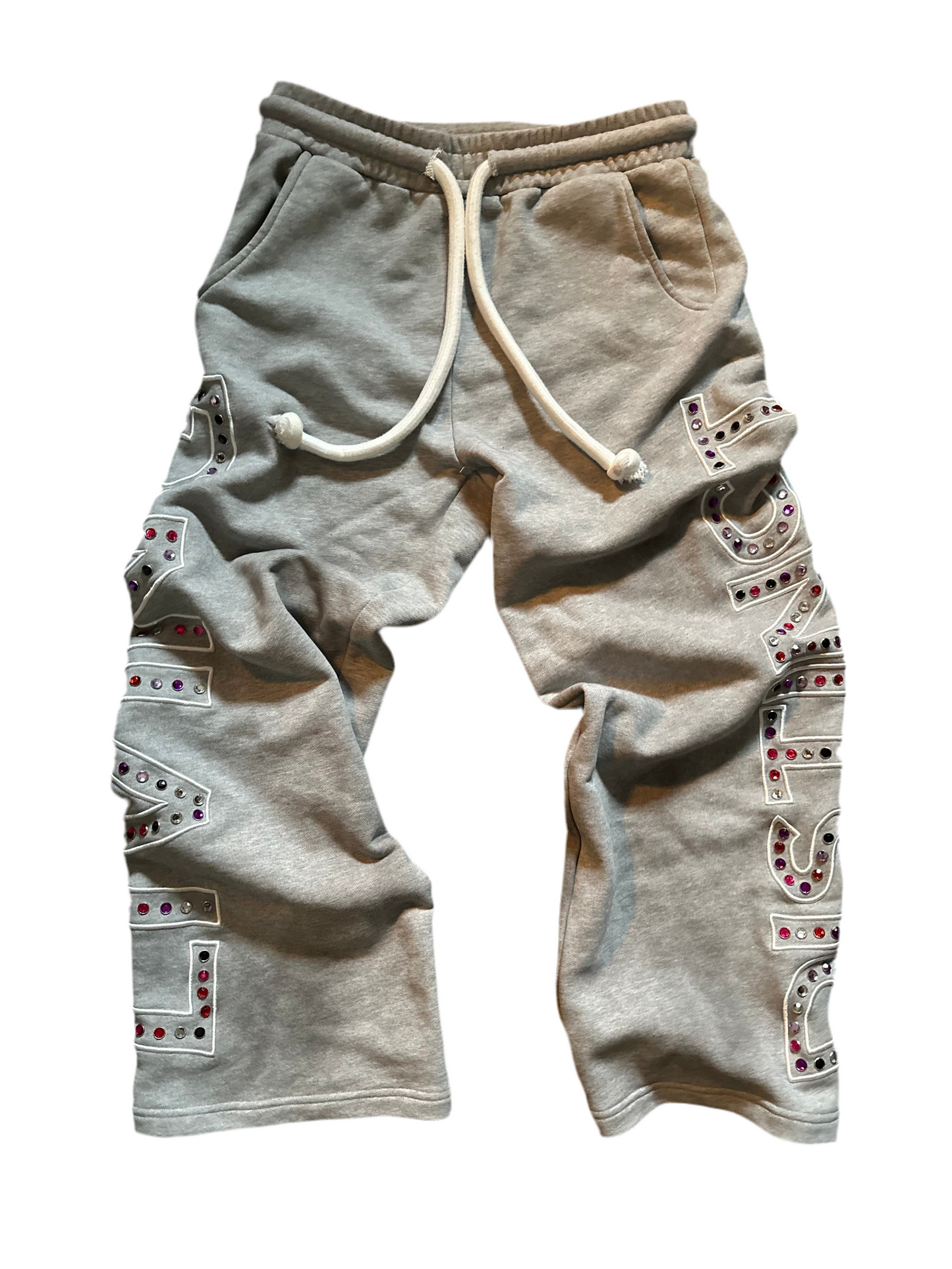 Living Distinct gemstone roadwork sweatpants pants